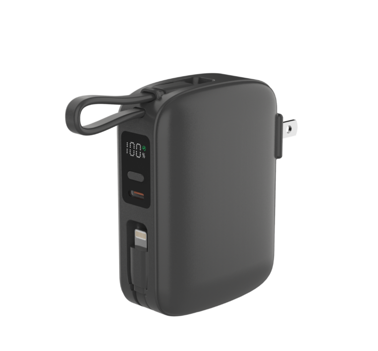 power bank with plug