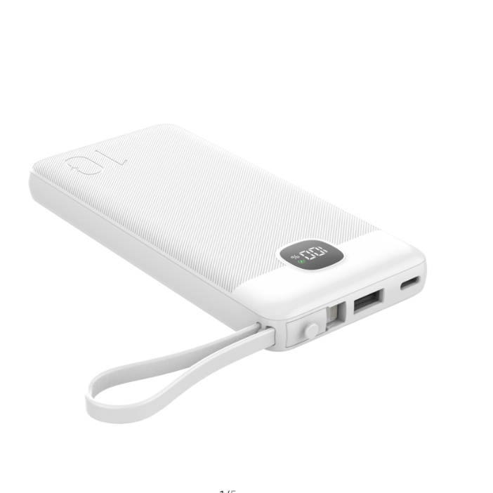 power bank built-in cable 10000mah