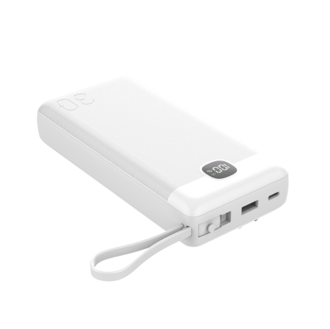 power bank with cable 30000mAh